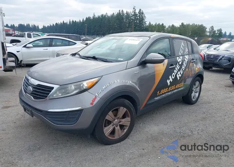2013 Kia Sportage Lx from USA, damaged, VIN KNDPBCA24D7400196